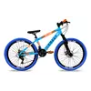 Bicicleta Grau Aro 26 Freios A Disco 21 Velocidades Colli Cor AZUL CHAMPANHE Tamanho do quadro 13.5