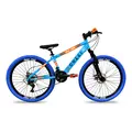 Bicicleta Grau Aro 26 Freios A Disco 21 Velocidades Colli Cor AZUL CHAMPANHE Tamanho do quadro 13.5