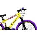 Bicicleta Grau Aro 26 Freios A Disco 21 Velocidades Colli Cor Amarelo Tamanho do quadro 13.5