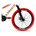 Bicicleta Grau Aro 26 Freios A Disco 21 Velocidades Colli Cor Bege Tamanho do quadro 13.5