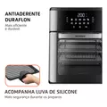 Fritadeira Air Fryer Forno Oven 12L, Mondial, 2200W - AFON-12L-BI