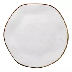 Aparelho de Jantar e Chá Ryo Maresia 20 Peças Branco e Marrom Oxford