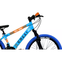 Bicicleta Grau Aro 26 Freios A Disco 21 Velocidades Colli Cor AZUL CHAMPANHE Tamanho do quadro 13.5
