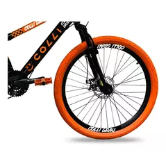 Bicicleta Grau Aro 26 Freios A Disco 21 Velocidades Colli Cor Preto Tamanho do quadro 13.5