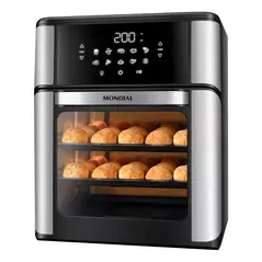 Fritadeira Air Fryer Forno Oven 12L, Mondial, 2200W - AFON-12L-BI