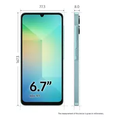Samsung Galaxy A06 Dual SIM 128 GB verde-claro 4 GB RAM