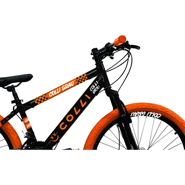 Bicicleta Grau Aro 26 Freios A Disco 21 Velocidades Colli Cor Preto Tamanho do quadro 13.5
