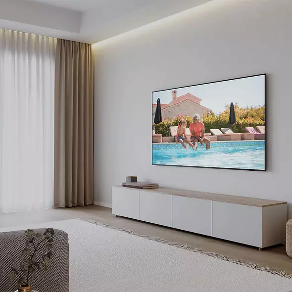 Smart TV 65'' Crystal 65DU8000 UHD 4K 2024 Samsung Cinza Titan
