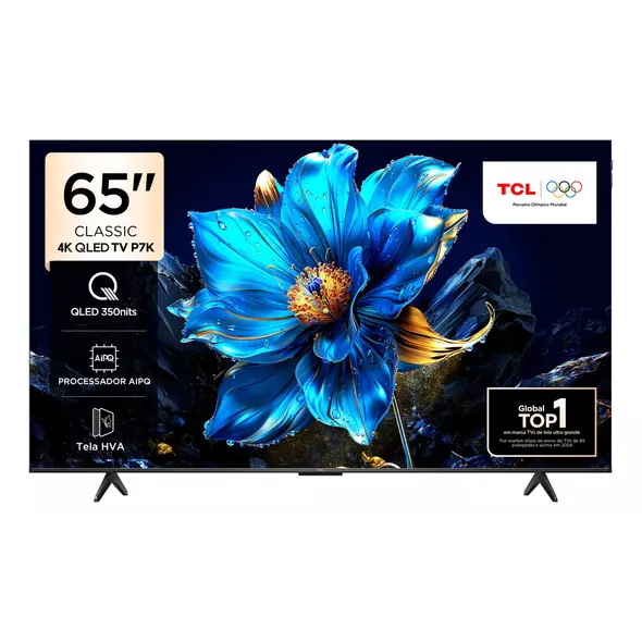Tcl Qled Smart Tv 65 65p7k 4k Uhd Google Tv